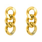 Cuban Chain Earrings