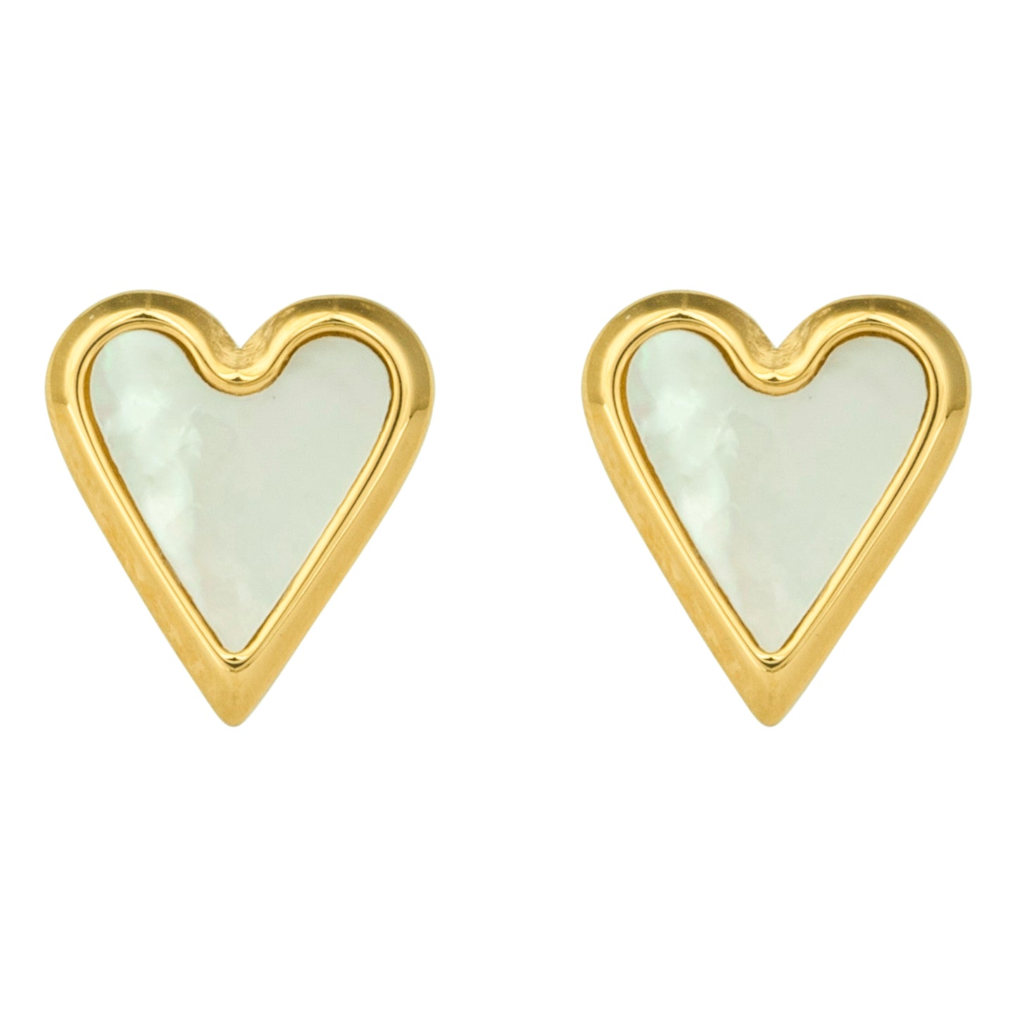 Heart Shape Pendant Set with MOP