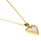 Heart Shape Pendant Set with MOP