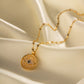 Evil Eye Stone Studded Pendant