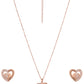 Heart Shape Pendant Set