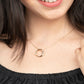 CZ Magic Circle Pendant with a Star