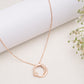 CZ Magic Circle Pendant with a Star