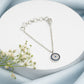 Evil Eye Watch Charm - Silver