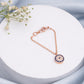 Evil Eye Watch Charm - Rose Gold