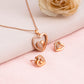 Heart Shape Pendant Set