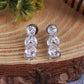 CZ Drop Earrings