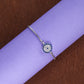 Evil Eye CZ Bracelet (Silver)