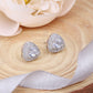 925 Sterling Silver Trillion Cut CZ Studs