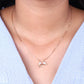Birds CZ Pendant Necklace
