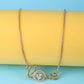 Love CZ Pendant Necklace